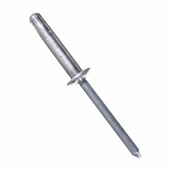 Marson® A0622ATB Blind Rivet, Tri-Bulb, Aluminum/Aluminum, 0.187 in Rivet Dia, 0.807 in Length, 0.039-0.248 in Grip Range, Dome
